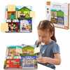 Puidust manipuleerimislaud Viga Montessori House Locking
