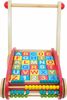 Puidust lükatav mänguasi Ibox W16E046, 52 cm, mitmevärviline