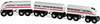 Mängurong Brio High Speed Train with Sound 33418, valge