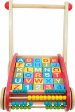 Puidust lükatav mänguasi Ibox W16E046, 52 cm, mitmevärviline