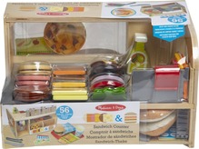 Mänguköök Melissa & Doug Slice & Stack Sandwich Counter