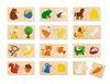 Puidust pusle Viga Animal Feeding Puzzle Set 51607, erinevad värvid