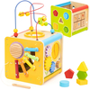 Puidust hariduslik kuubik Viga Toys 5in1