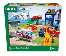 Rongiraja komplekt Brio Rescue Team 36025