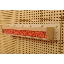 Puidust riiul Masterkidz 80 cm, läbipaistev