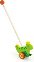 Puidust lükatav mänguasi Viga dinosaurus 50963