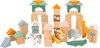 Puidust ehitusklotsid Small Foot Wooden Building Blocks Safari 50 tk