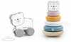 Puidust mänguasi Viga Toys PolarB jääkaru komplekt 44227, püramiid + tõmmatav jääkaru