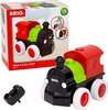 Mängu auruvedur Brio Steam & Go Train 30411, must/punane/roheline