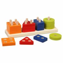 Puidust kujundite sorteerija Cubika LSG-2, ristkülik