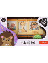 Puidust mänguasi TREFL koolibuss 61788, mitmevärviline