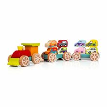 Puidust rong autodega Cubika 13999