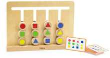 Montessori loogikamäng Viga sobita värve ja kujundeid