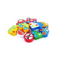 Puidust klotsid CLASSIC WORLD Mets 13 tk