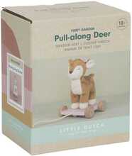 Puidust järeleveetav mänguasi Little Dutch Fairy Garden Pull Along Deer LD9020