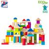 Puidust klotsid Woody 90905, 100 tk, sorteerijaga