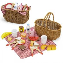 Puidust piknikukomplekt Viga 44676, 30 osa