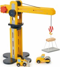 Puidust mänguasi MENTARI Big Yellow Crane MT7905
