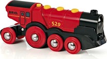 Vedur Brio World Mighty Red Action Locomotive 33592, punane