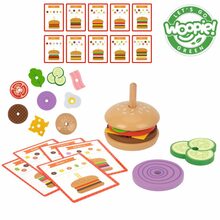 Puidust pusle Woopie Green burgerirestoran 15 tk