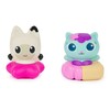 Vannimänguasjade komplekt Spin Master Gabbys Dollhouse Bath Squirter 6069714, 2 tk, erinevad värvid
