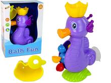 Vannimänguasi Lean Toys Bathing toy Seahorse Waterfall Shower, erinevad värvid