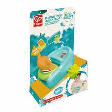 Vannimänguasi Hape Tubing Pull-back Boat E0217, münt