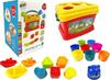 Õppemänguämbrid Lean Toys püramiid-paadi sorteerija, erinevad värvid