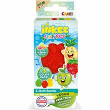 Mini vannipommide komplekt Inkee Fruity 48382EN, 3x15 g