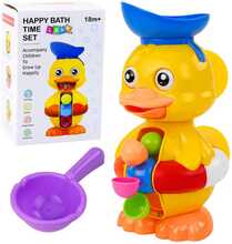 Vannimänguasi Lean Toys part vesirattaga, erinevad värvid
