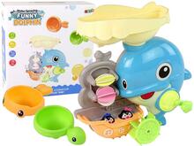 Vannimänguasi Lean Toys Funny Dolphin, erinevad värvid