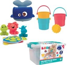 Vannimänguasjade komplekt LUDI L40062, erinevad värvid