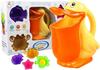 Vannimänguasi Lean Toys pelikan vormidega, 5 tk