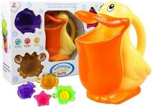 Vannimänguasi Lean Toys pelikan vormidega, 5 tk