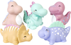 Vannimänguasjade komplekt Saro Baby Happy Dinos SAO0379, 5 tk, erinevad värvid