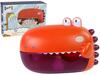 Seebimullidega vannimänguasi Lean Toys dinosaurus, punane