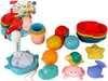 Vannimänguasjade komplekt Lean Toys, 17 tk