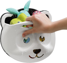 Vannimänguasjade hoidik Maltex Panda 620598, must-valge