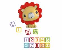 Vannimänguasi Epee Fisher Price Letters + Figure Lion, mitmevärviline