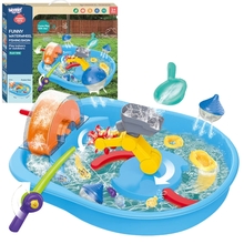 Vee mänguasi Woopie Waterway 2in1 Fish Catching Game 53699, 14 tk