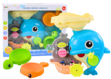 Veelelude komplekt Lean Toys Blue Dolphin vannile, erinevad värvid