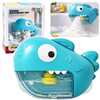 Vannimänguasi Lean Toys Shark Bath Toy Foam Machine, sinine