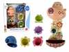 Vannimänguasjade komplekt Lean Toys Sea Animals & Ship 12234, pruun