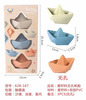 Vannimänguasjade komplekt Eco Bath Boat Set, erinevad värvid
