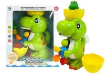 Vannimänguasi Lean Toys dinosaurus vesiveskiga, pritsib vett