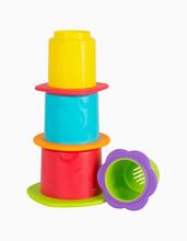 Vannimänguasi Playgro Nest Cups 187253, 4 tk, erinevad värvid