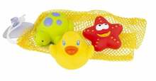 Vannimänguasjade komplekt Playgro Floating Friends 188412, 4 tk, mitmevärviline