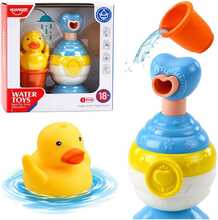 Vannimänguasjade komplekt Lean Toys part seebidosaatoriga, sinine