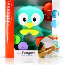 Vannimänguasi Infantino pingviinide komplekt, mitmevärviline