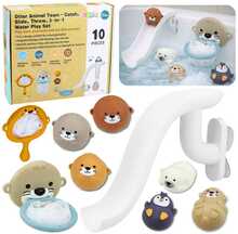 Vannimänguasjade komplekt Lean Toys värviline, 10 tk
